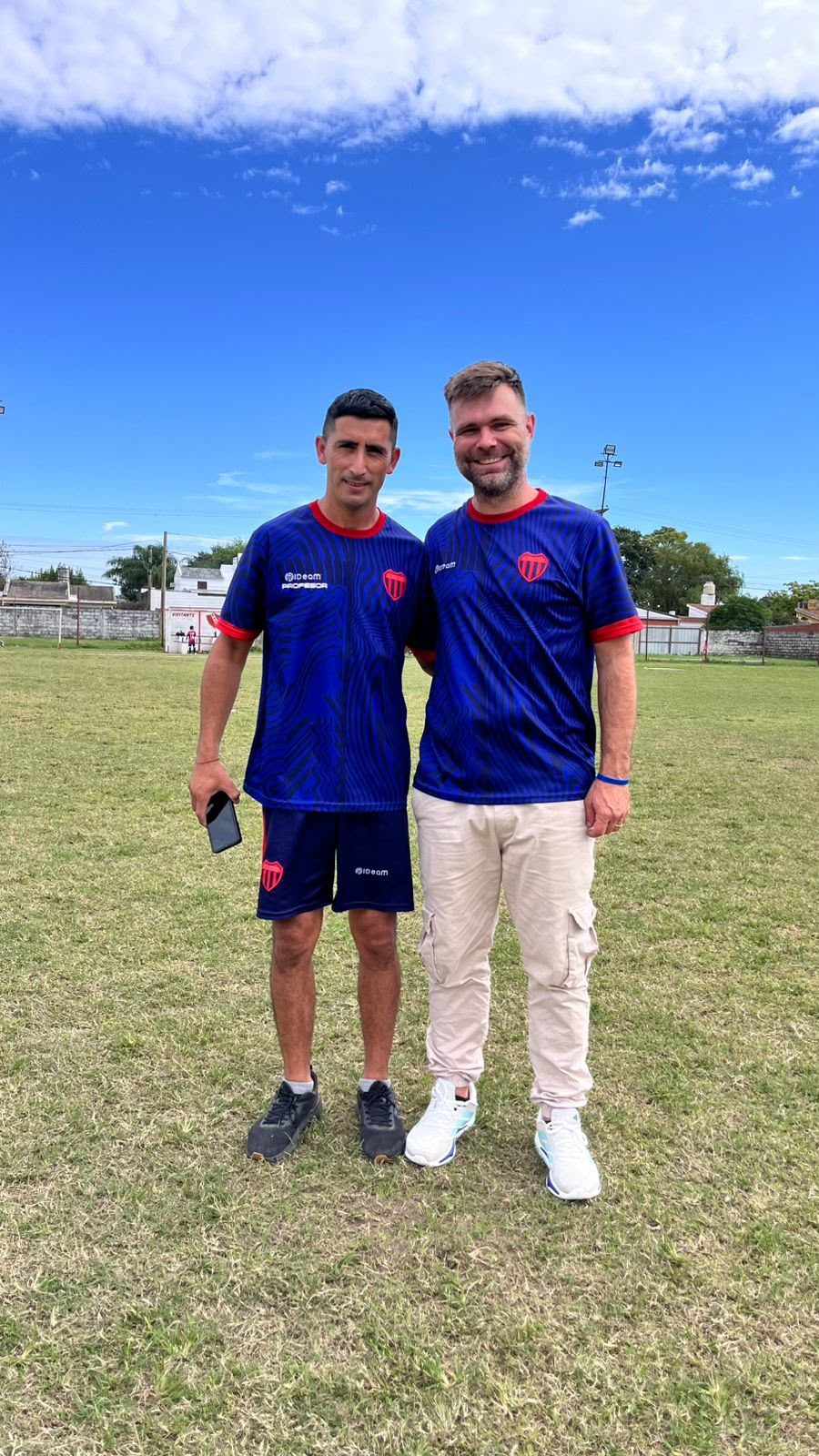 Néstor y Claudio, los profes